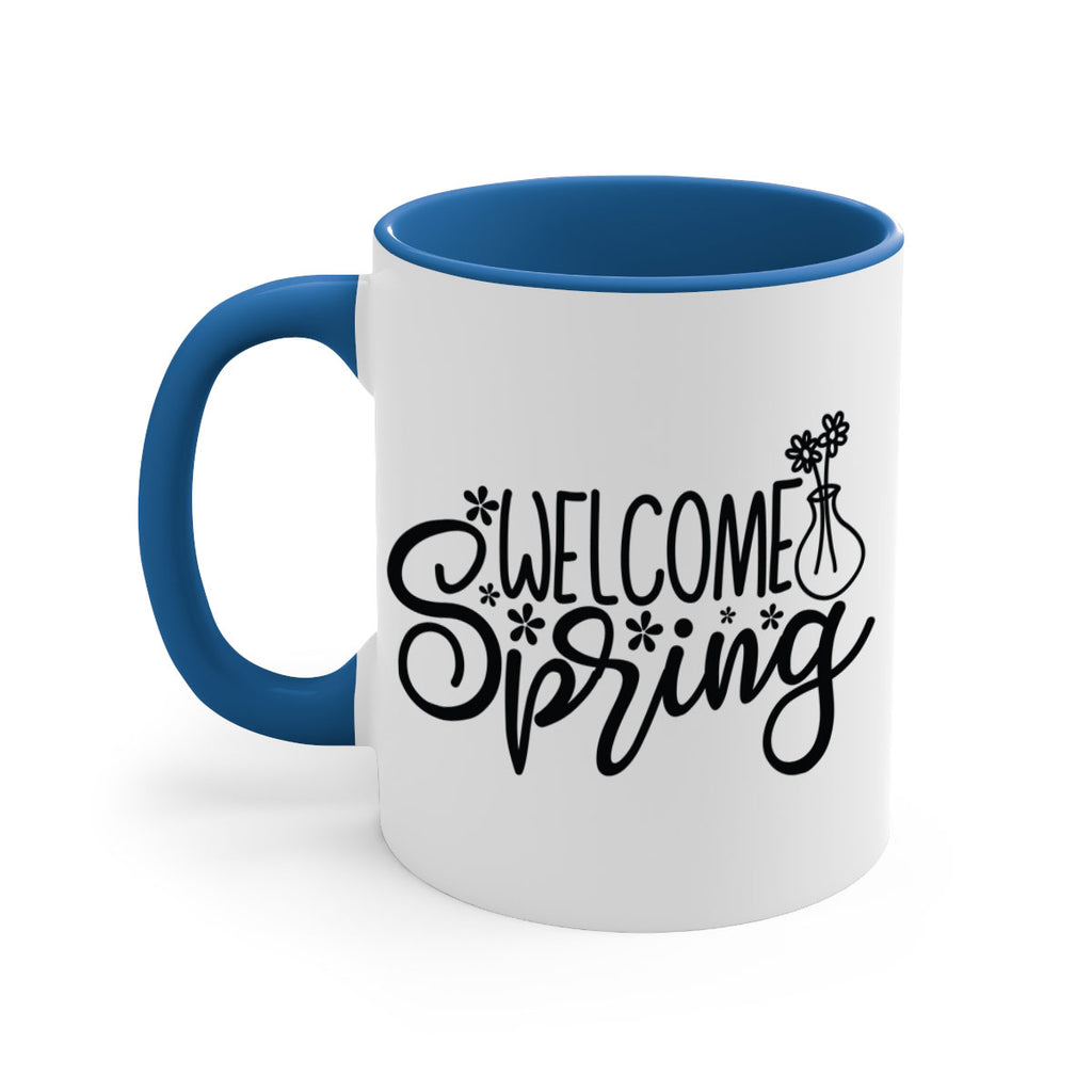 Welcome spring  design 599#- spring-Mug / Coffee Cup