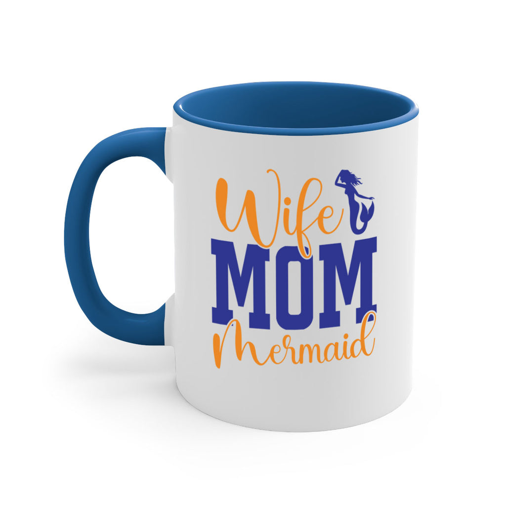 Wife Mom Mermaid 668#- mermaid-Mug / Coffee Cup