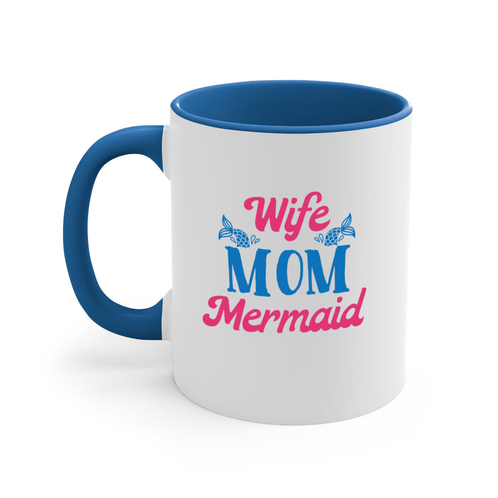 Wife Mom Mermaid 670#- mermaid-Mug / Coffee Cup
