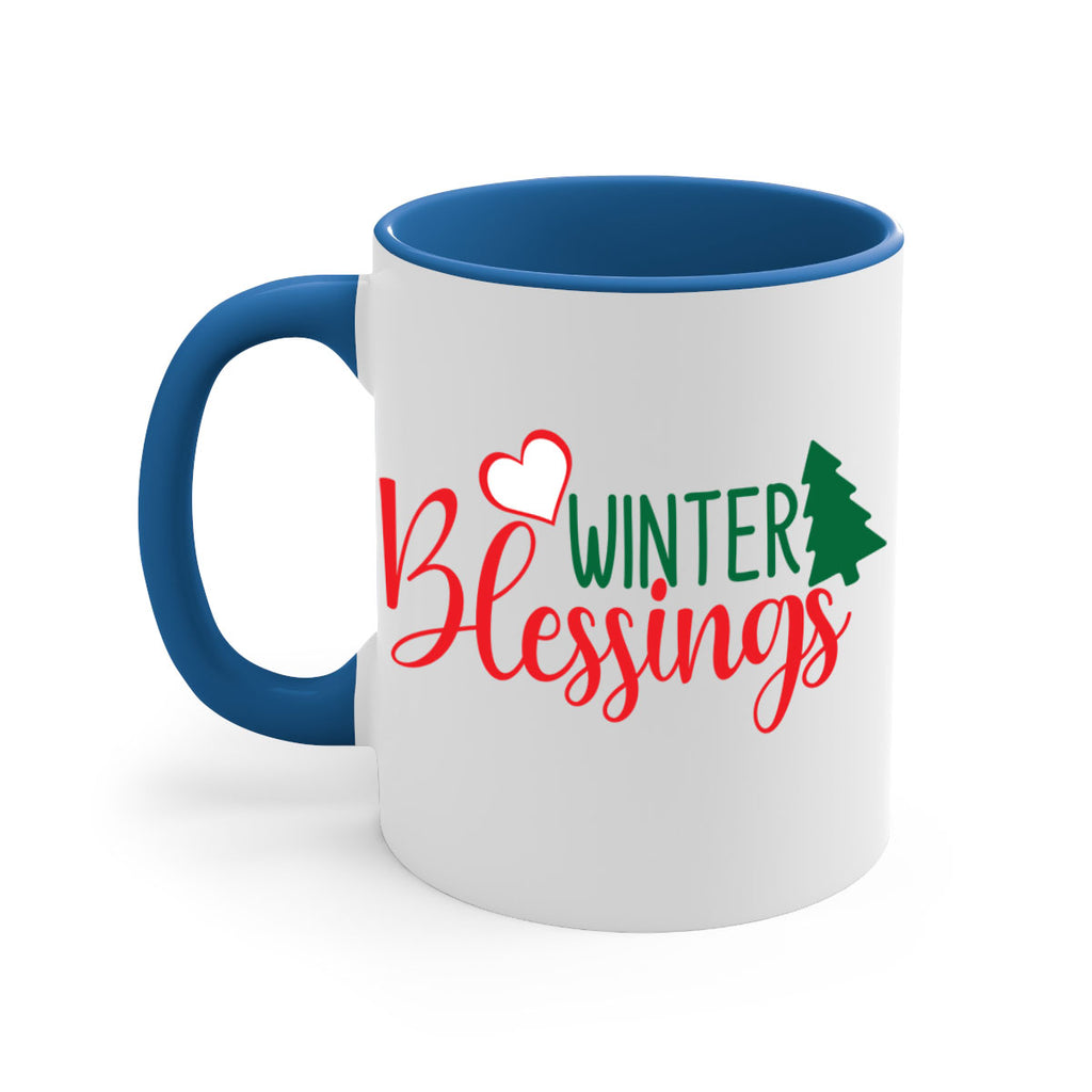 Winter Blessings 546#- winter-Mug / Coffee Cup