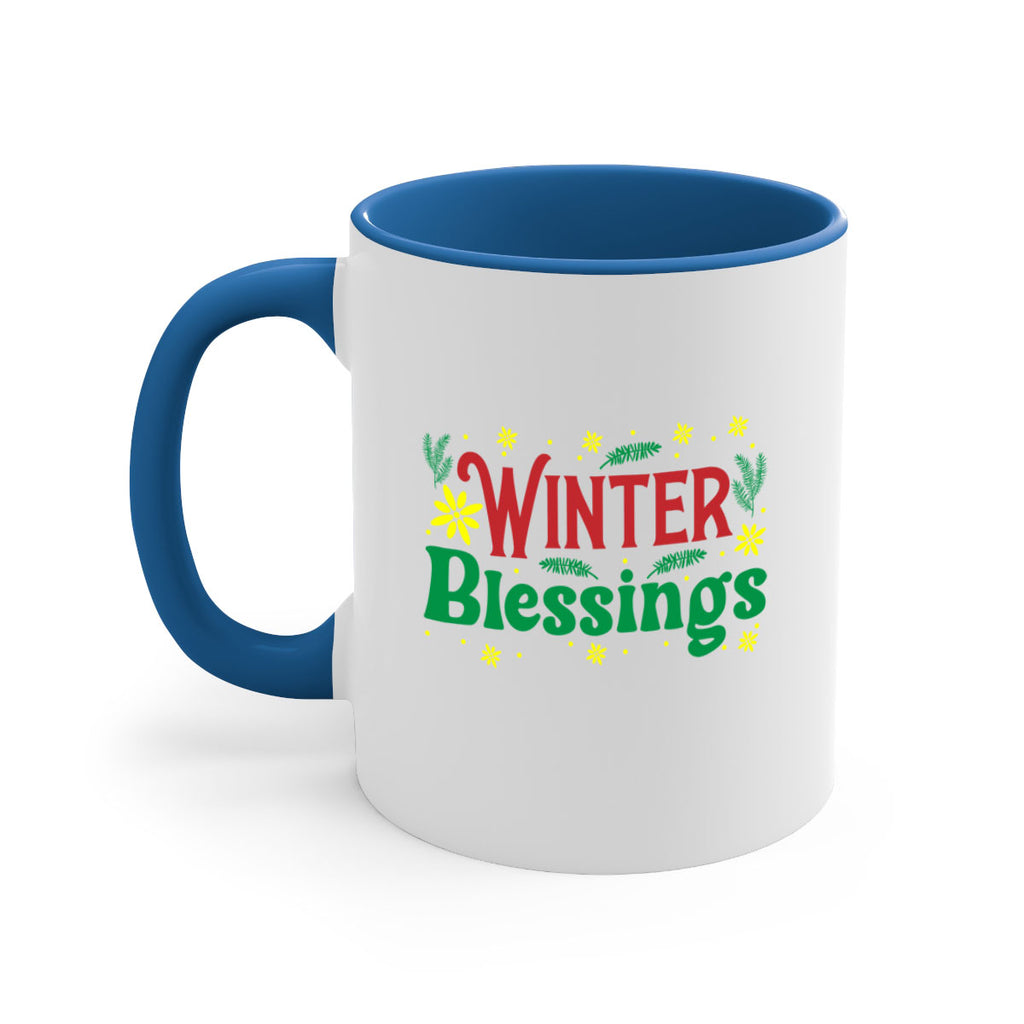 Winter Blessings 548#- winter-Mug / Coffee Cup