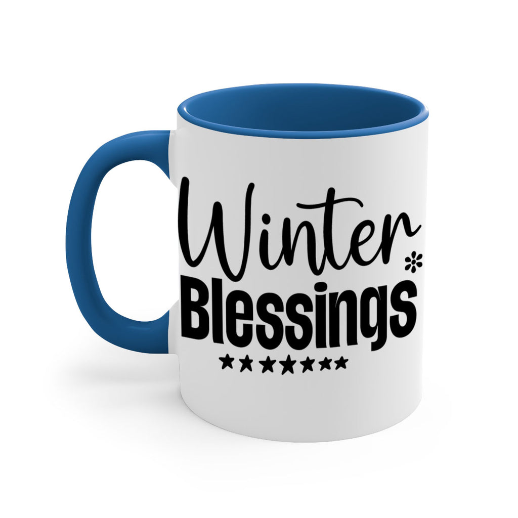 Winter Blessings497#- winter-Mug / Coffee Cup