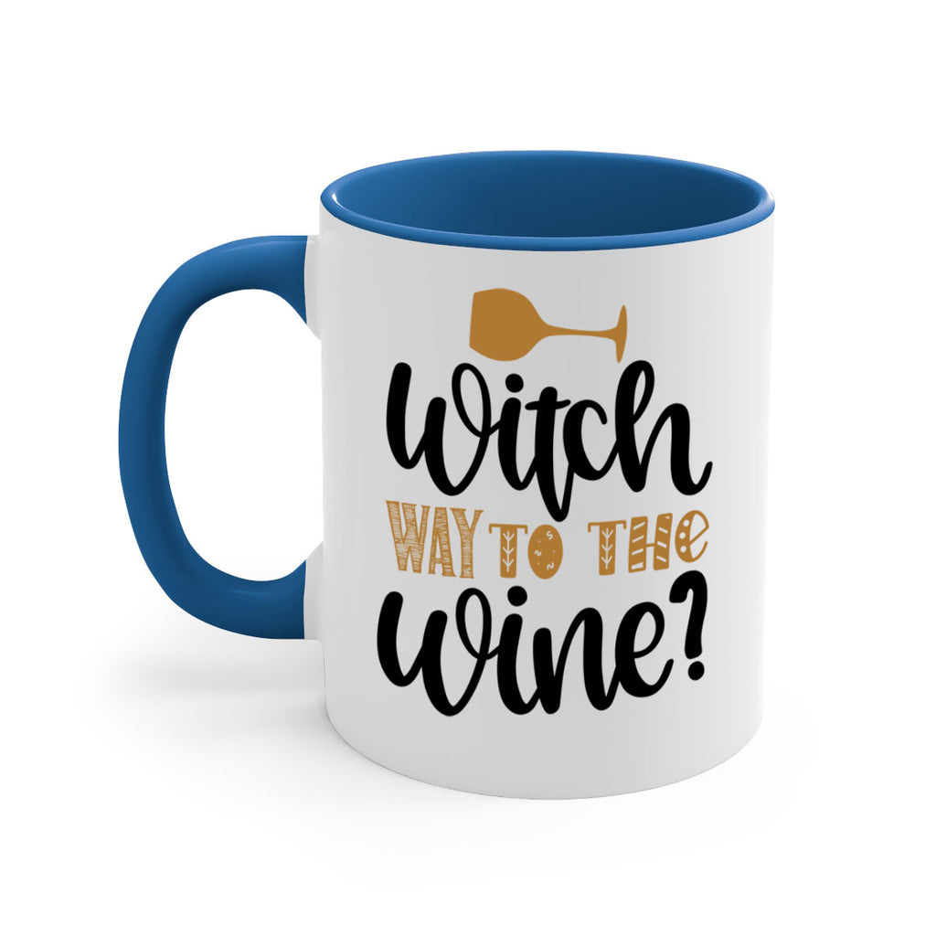 Witch Way to the Wine 651#- fall-Mug / Coffee Cup