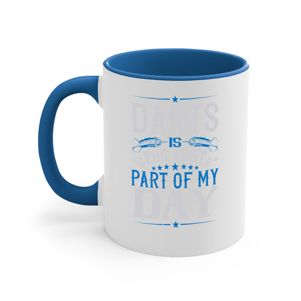 darts is the best part of my day 2342#- darts-Mug / Coffee Cup