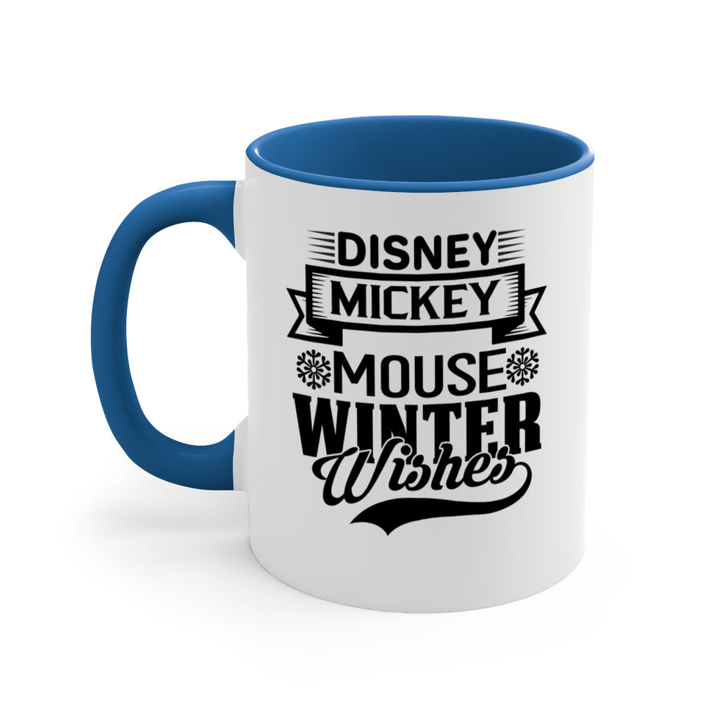 disney mickey mouse winter wishes 93#- winter-Mug / Coffee Cup