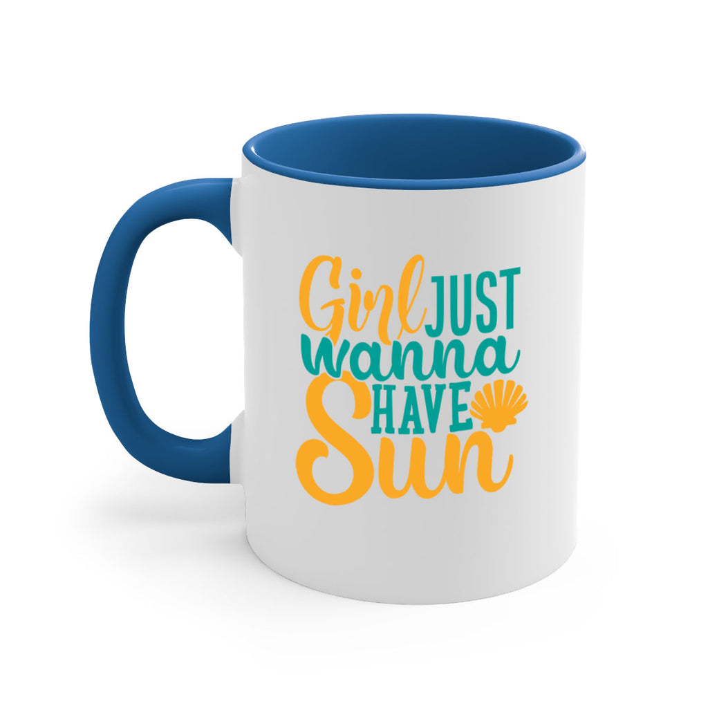 girls just wanna have sun Style 101#- Summer-Mug / Coffee Cup