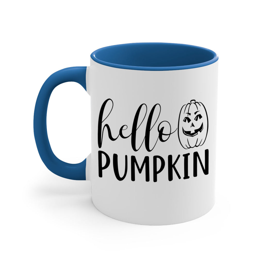 hello pumpkin 287#- fall-Mug / Coffee Cup
