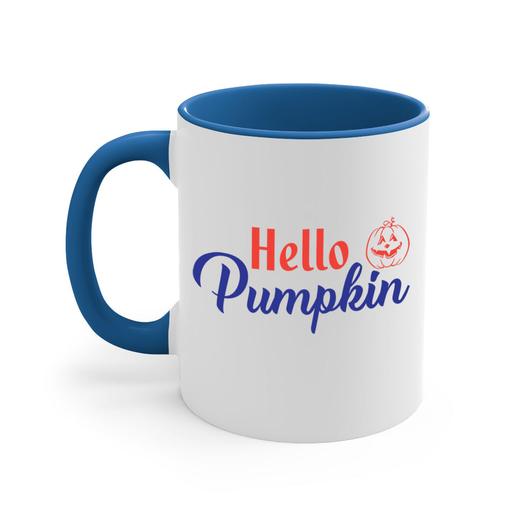 hello pumpkin 288#- fall-Mug / Coffee Cup