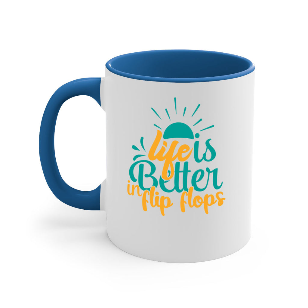 life is better in flip flops Style 90#- Summer-Mug / Coffee Cup
