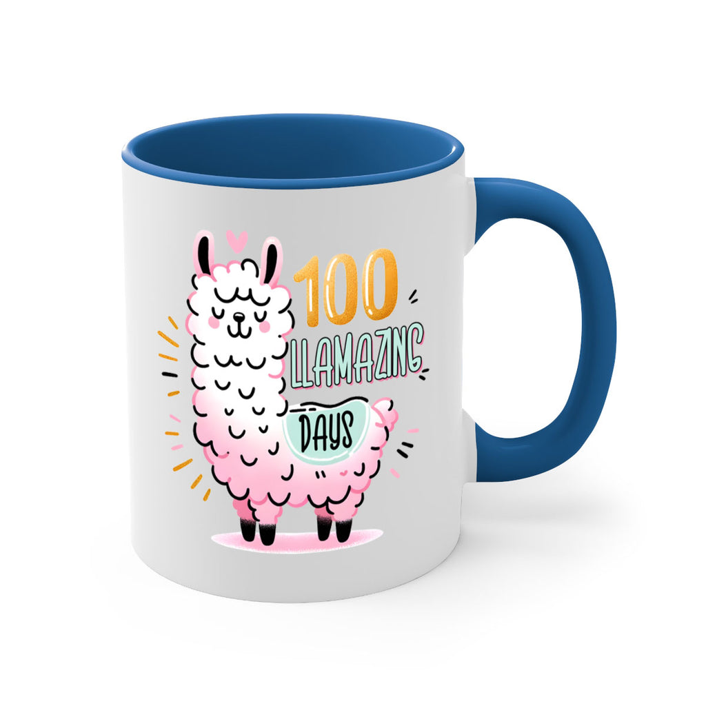 100th Day of School Llama 39#- 100 days-Mug / Coffee Cup