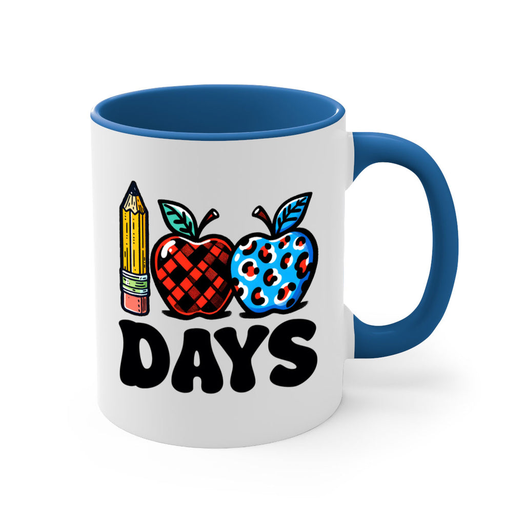 100th day of school Apple 38#- 100 days-Mug / Coffee Cup