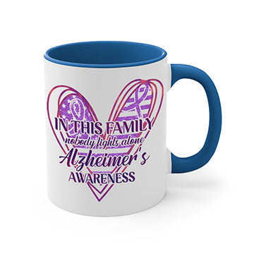 AlzheimerS Awareness American Flag 11#- alzheimers-Mug / Coffee Cup