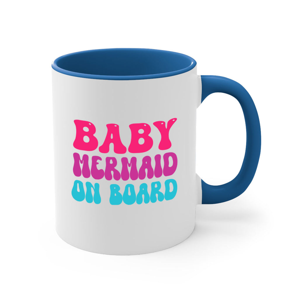 Baby Mermaid On Board 19#- mermaid-Mug / Coffee Cup