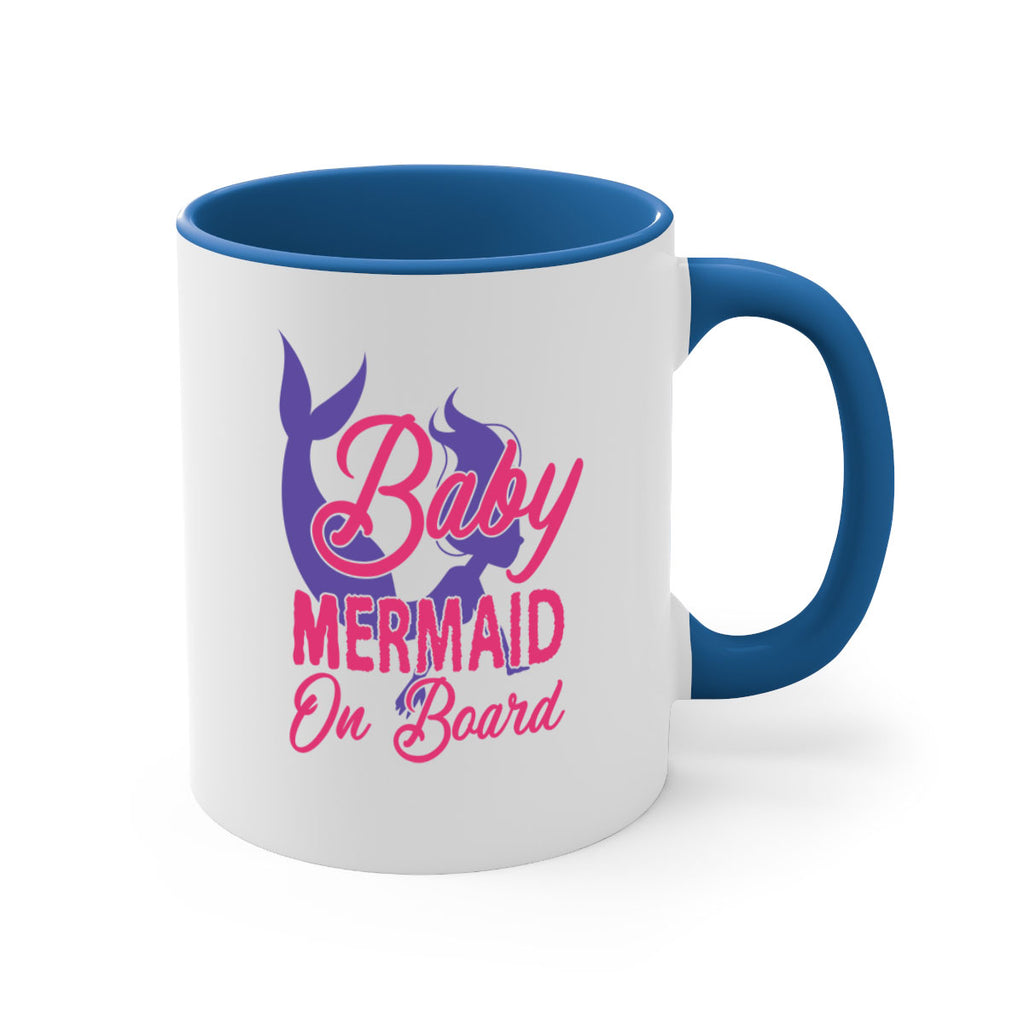 Baby Mermaid On Board 24#- mermaid-Mug / Coffee Cup