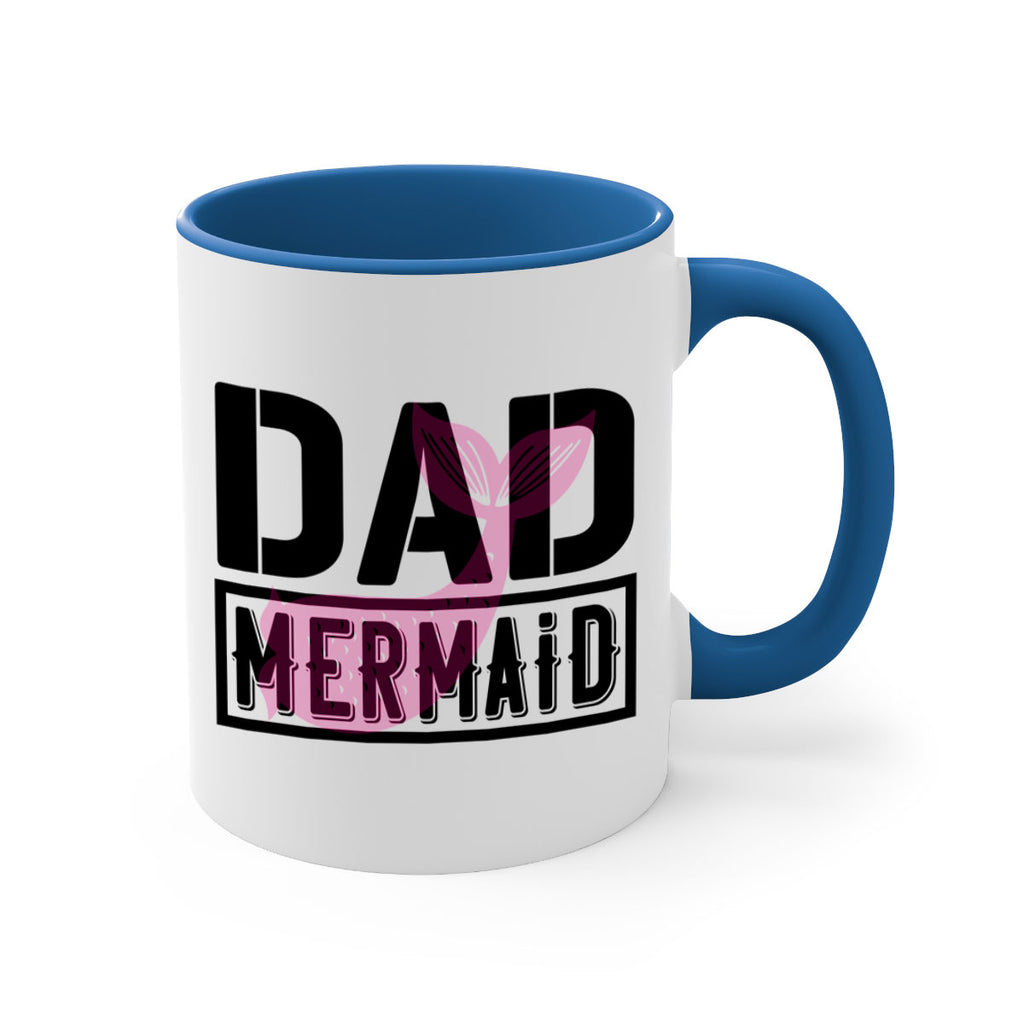 Dad mermaid 111#- mermaid-Mug / Coffee Cup