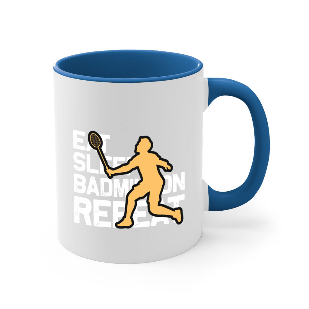 Eat 1286#- badminton-Mug / Coffee Cup