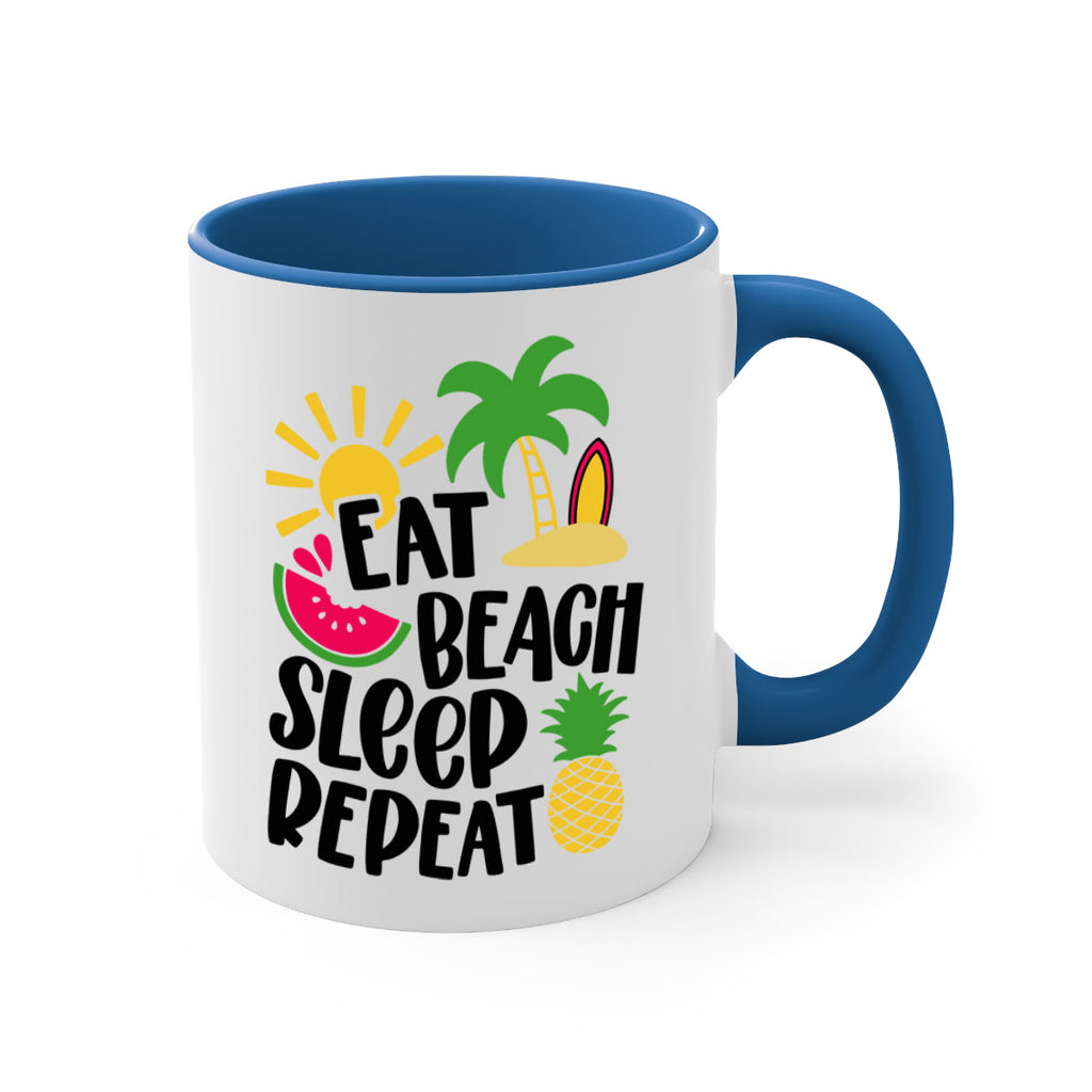 Eat Beach Sleep Repeat Style 47#- Summer-Mug / Coffee Cup