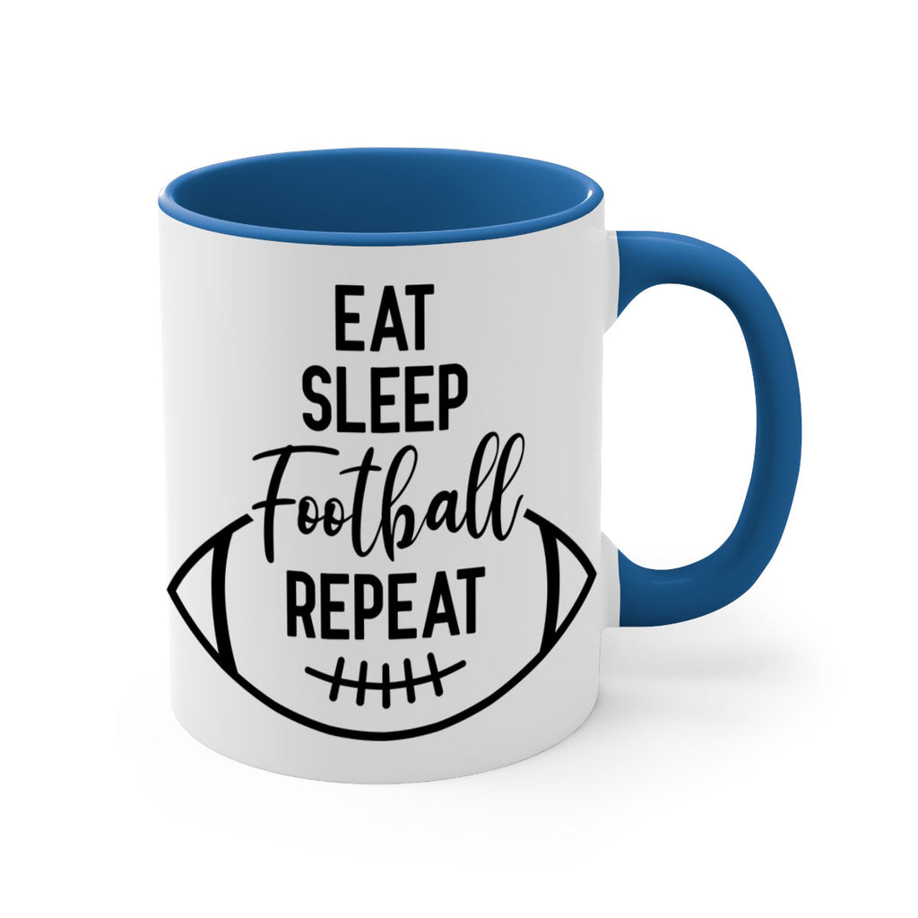 Eat Sleep Football Repeat 1313#- football-Mug / Coffee Cup