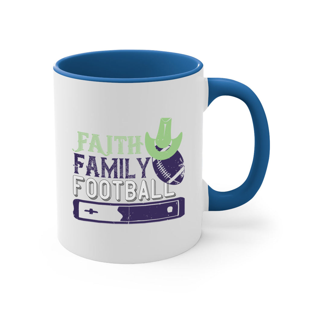 Faith family football 1258#- football-Mug / Coffee Cup