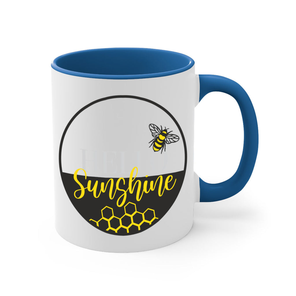 Hello Sunshine and bee216#- spring-Mug / Coffee Cup