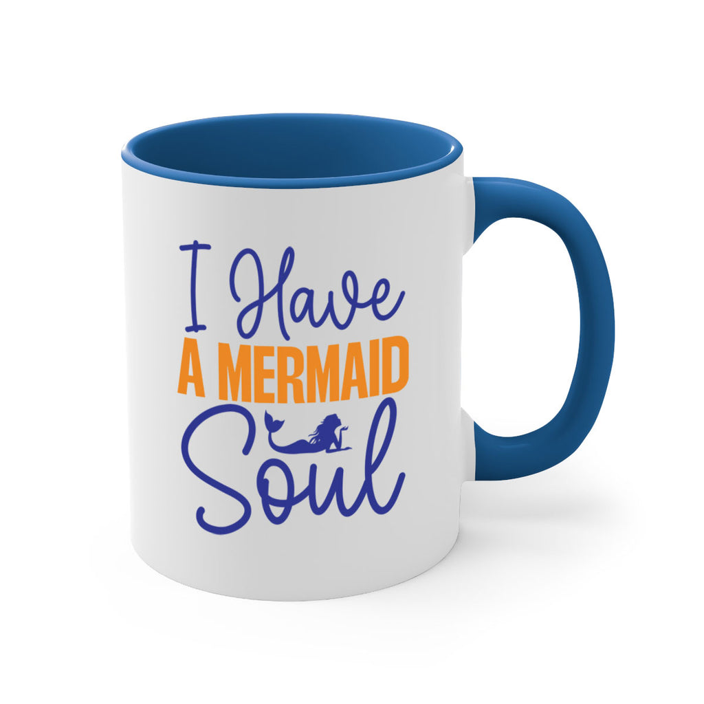 I Have a Mermaid Soul 205#- mermaid-Mug / Coffee Cup