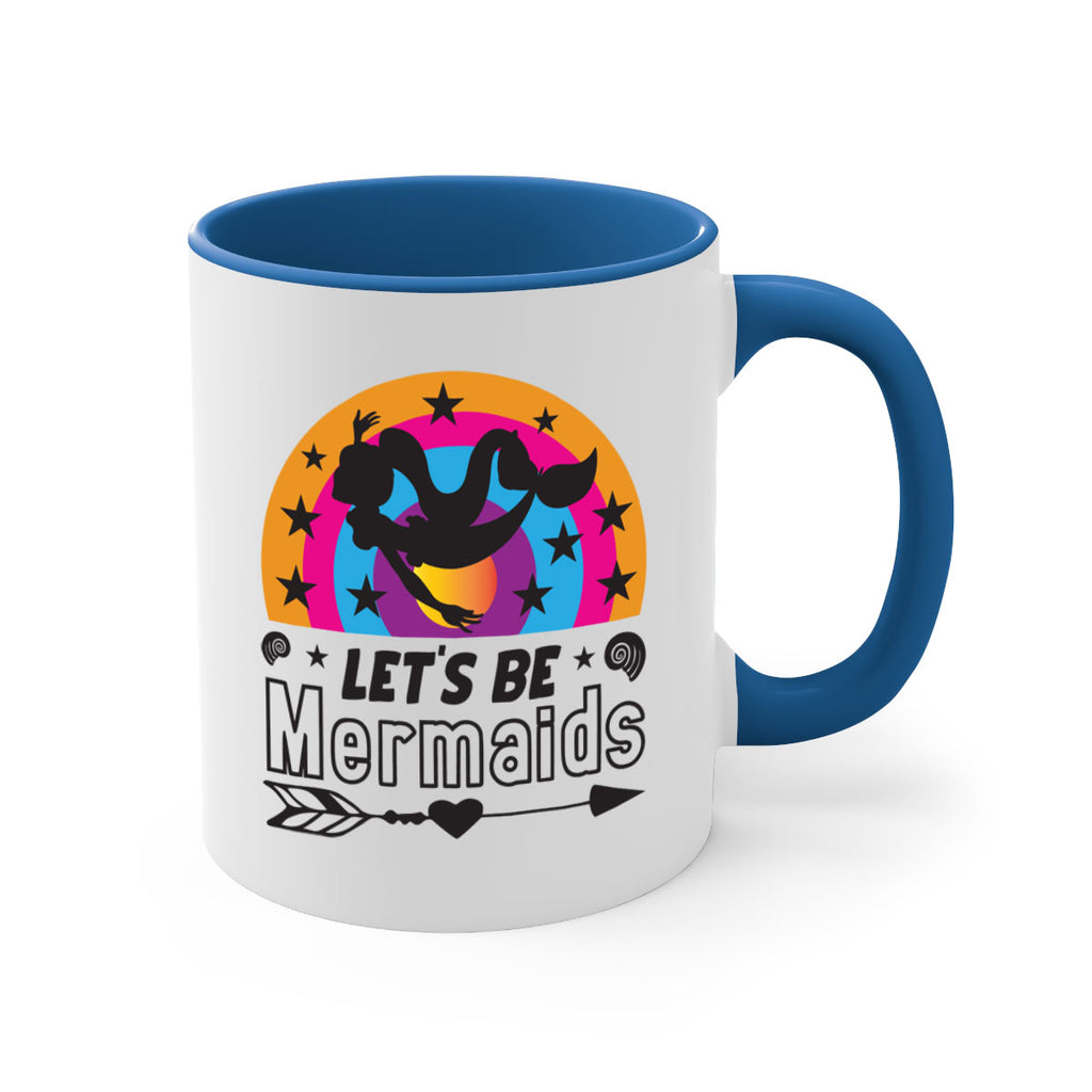 Lets be mermaids 300#- mermaid-Mug / Coffee Cup