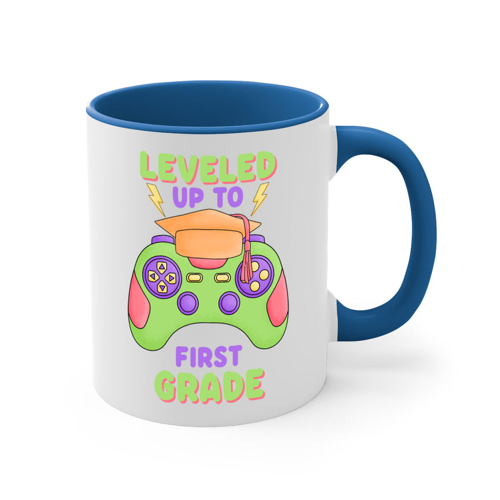 Leveled up to 1st Grade 10#- First Grade-Mug / Coffee Cup