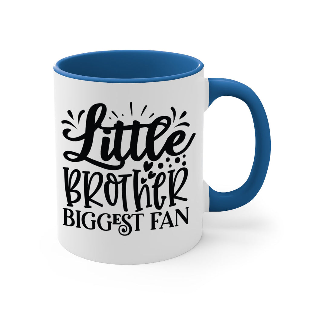 Little Brother Biggest Fan 2056#- baseball-Mug / Coffee Cup