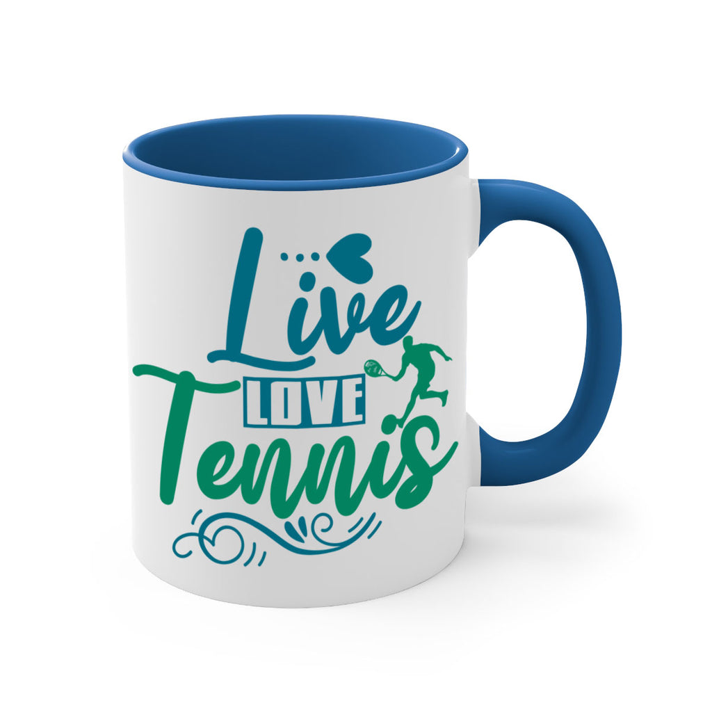Live Love Tennis 816#- tennis-Mug / Coffee Cup