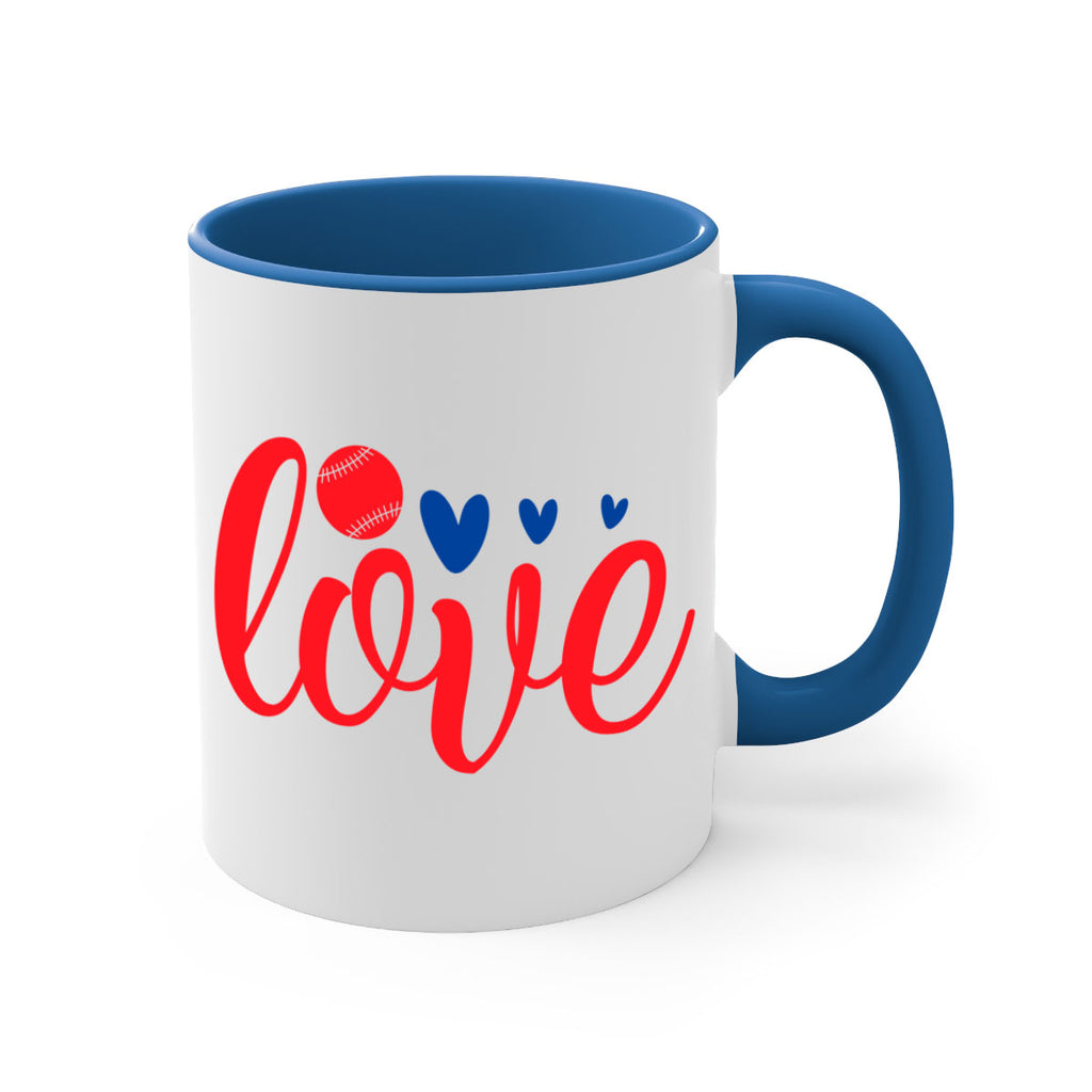 Love 2052#- baseball-Mug / Coffee Cup