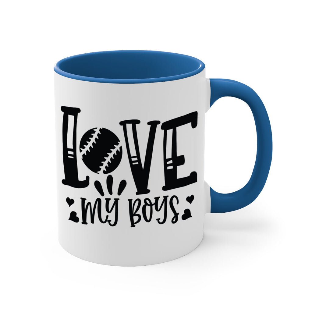 Love My Boys 2053#- baseball-Mug / Coffee Cup