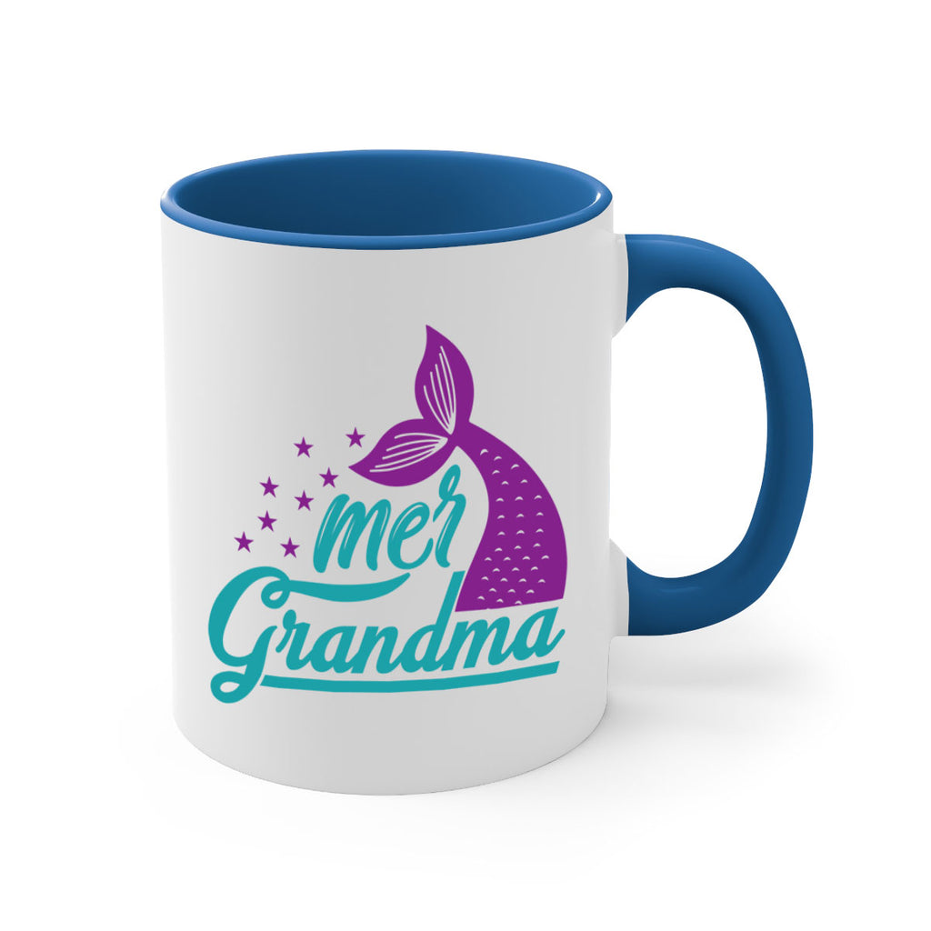 Mer Grandma 328#- mermaid-Mug / Coffee Cup