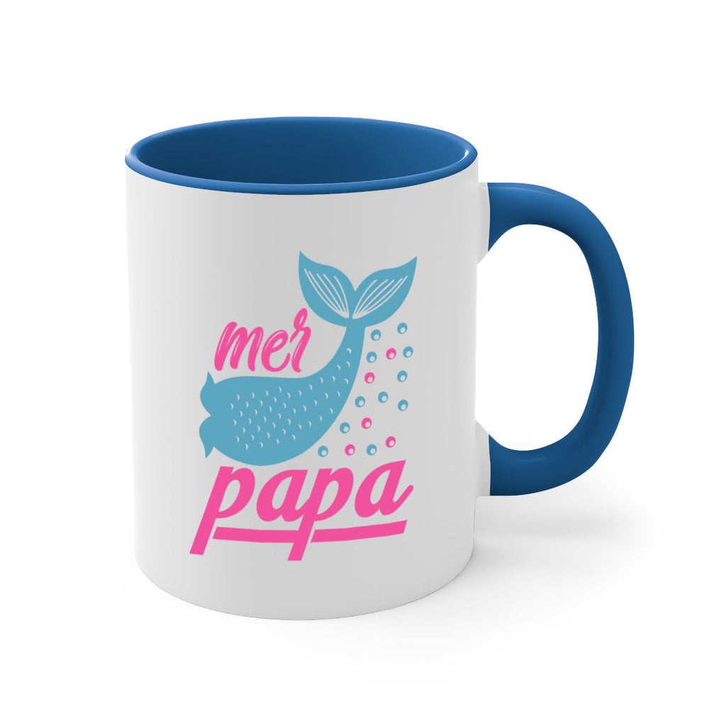 Mer Papa 344#- mermaid-Mug / Coffee Cup