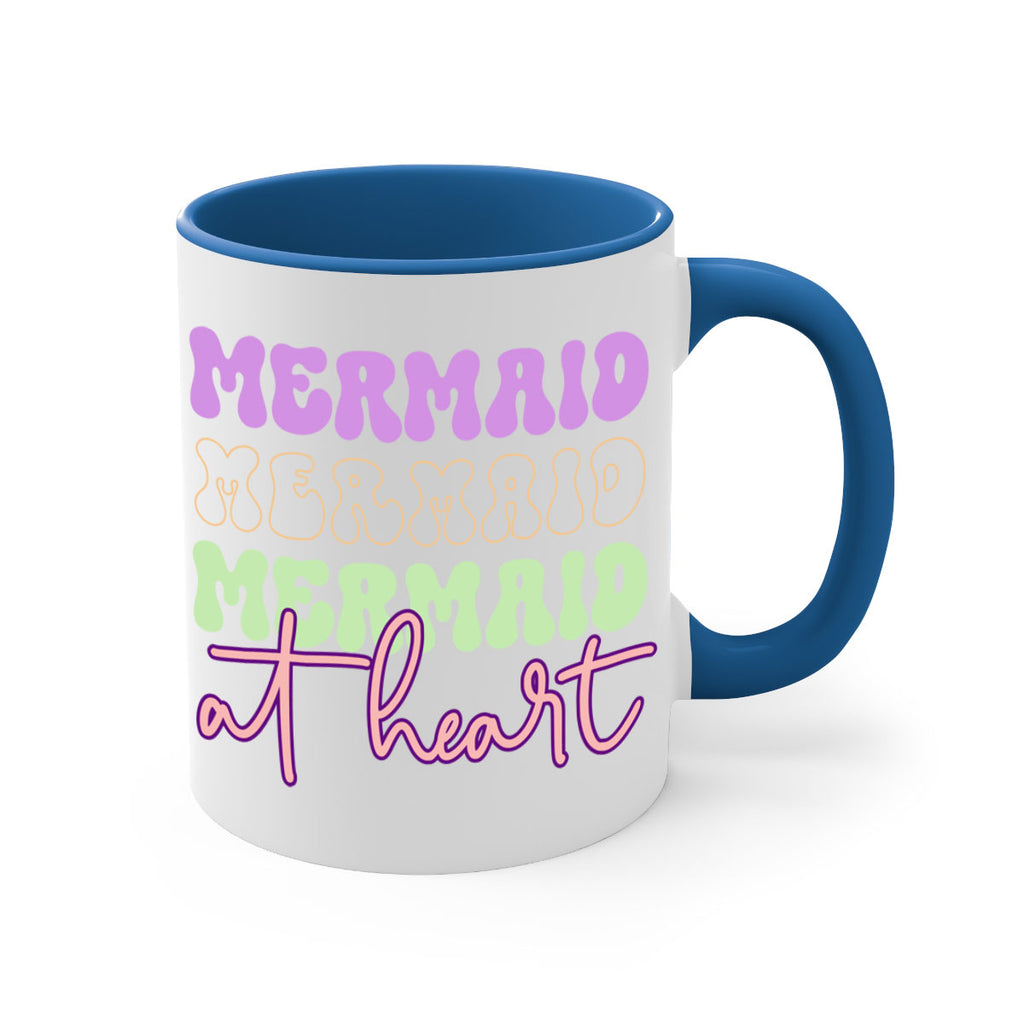 Mermaid At Heart 394#- mermaid-Mug / Coffee Cup