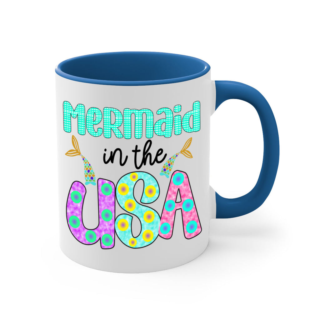 Mermaid In The Usa 421#- mermaid-Mug / Coffee Cup