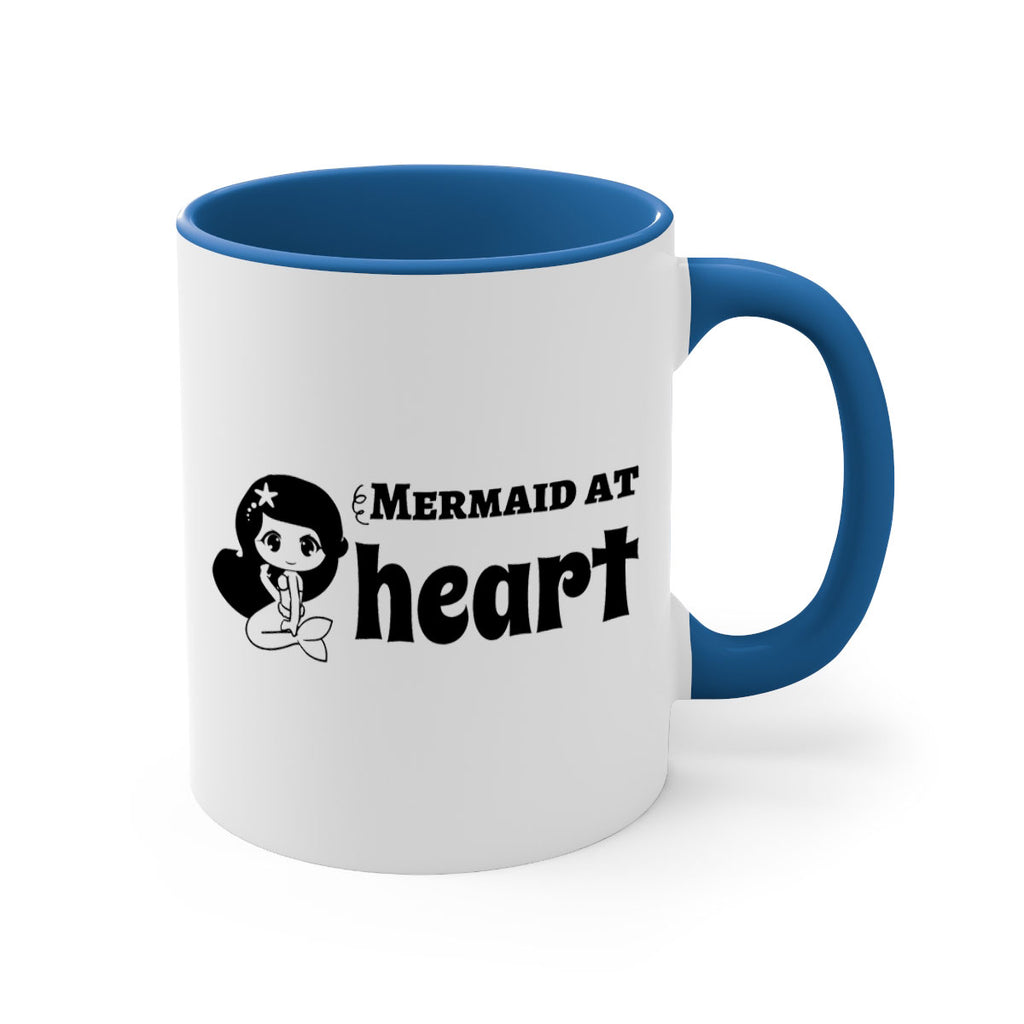 Mermaid at heart 393#- mermaid-Mug / Coffee Cup