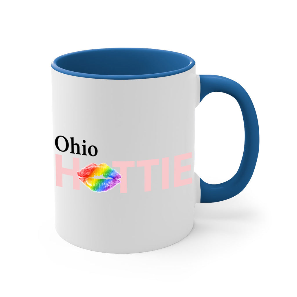 Ohio Hottie with rainbow lips 35#- Hottie Collection-Mug / Coffee Cup
