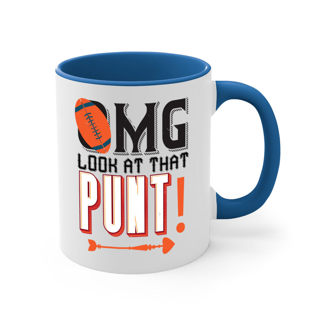 Omg look at that punt 616#- football-Mug / Coffee Cup