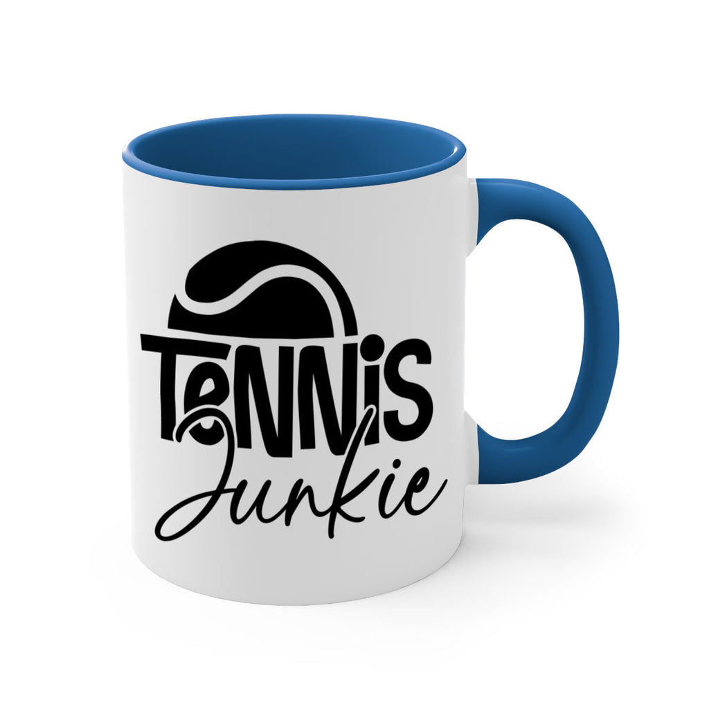 Tennis junkie 281#- tennis-Mug / Coffee Cup