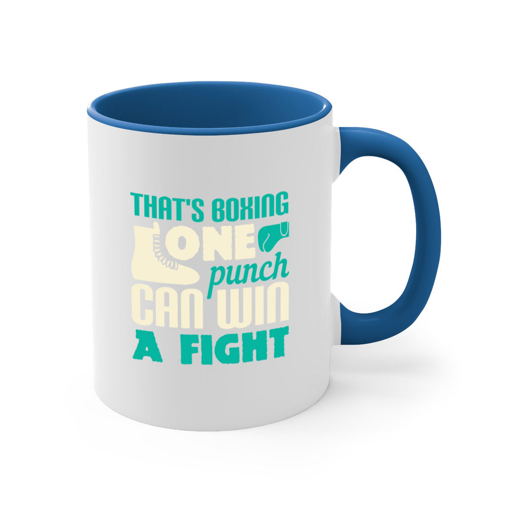 Thats boxing one punch can win a fight 1854#- boxing-Mug / Coffee Cup