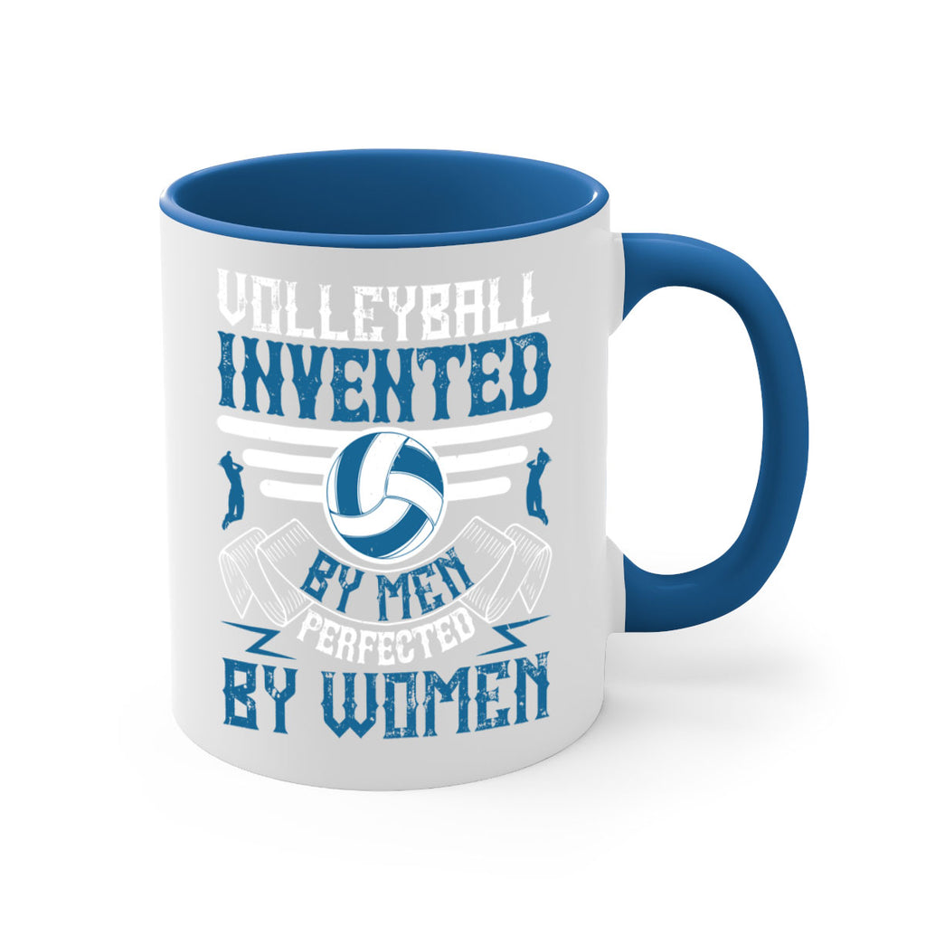 Volleyball invented by men perfected by women Style 118#- volleyball-Mug / Coffee Cup