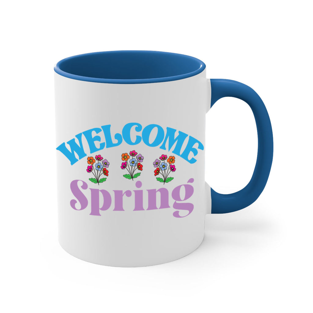 Welcome Spring  600#- spring-Mug / Coffee Cup