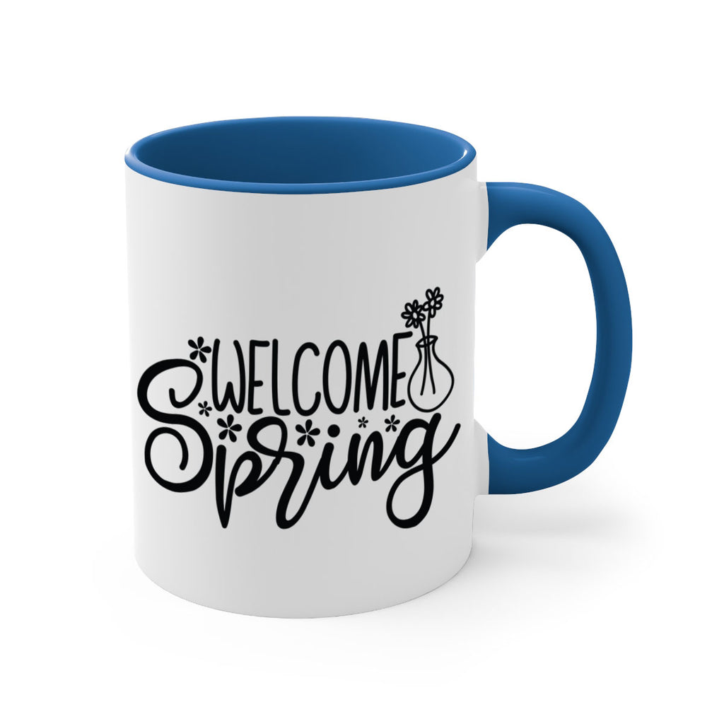 Welcome spring  design 599#- spring-Mug / Coffee Cup