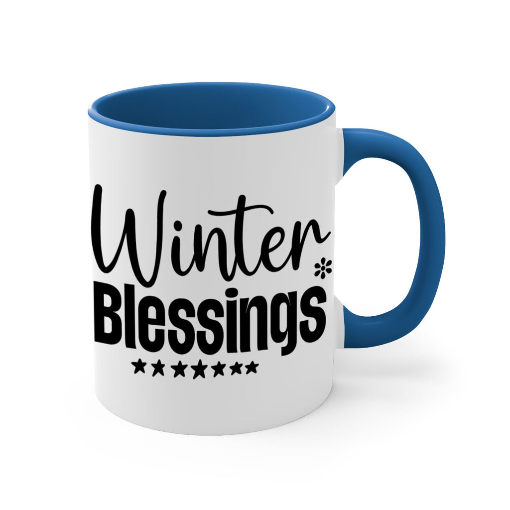 Winter Blessings497#- winter-Mug / Coffee Cup