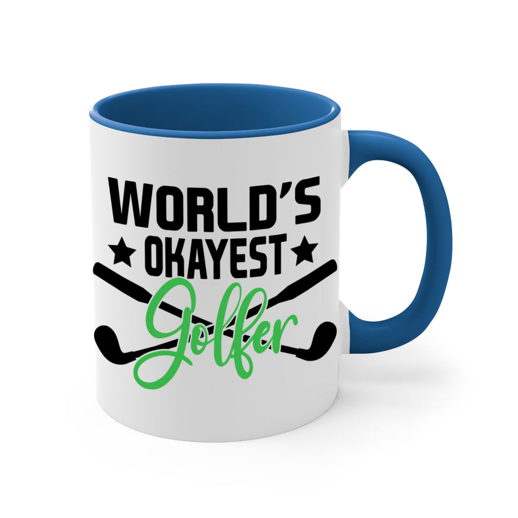 Worlds okayest golfer 27#- golf-Mug / Coffee Cup