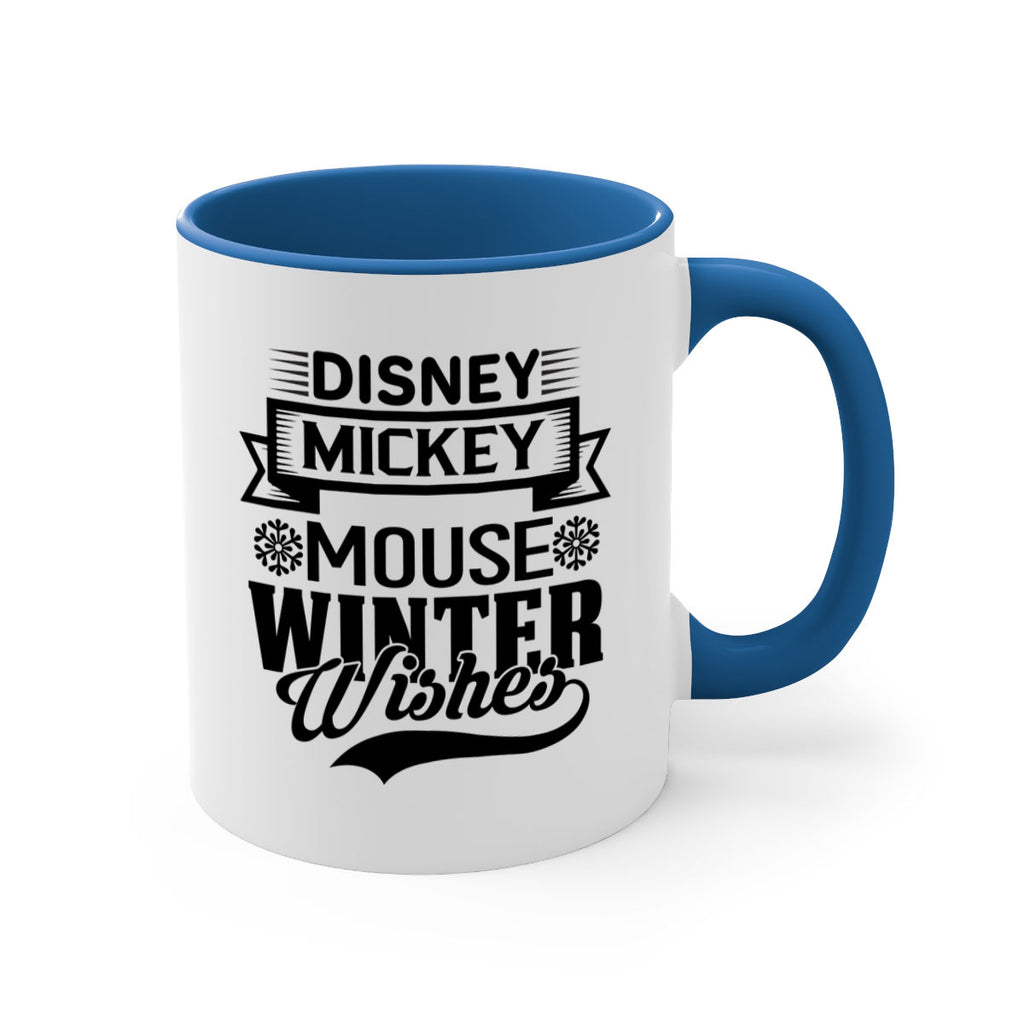 disney mickey mouse winter wishes 93#- winter-Mug / Coffee Cup