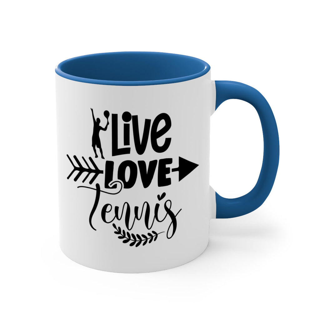 live love Tennis 819#- tennis-Mug / Coffee Cup