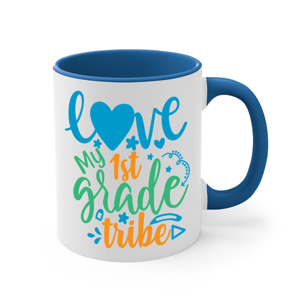 love my 1st grade tribe 16#- First Grade-Mug / Coffee Cup