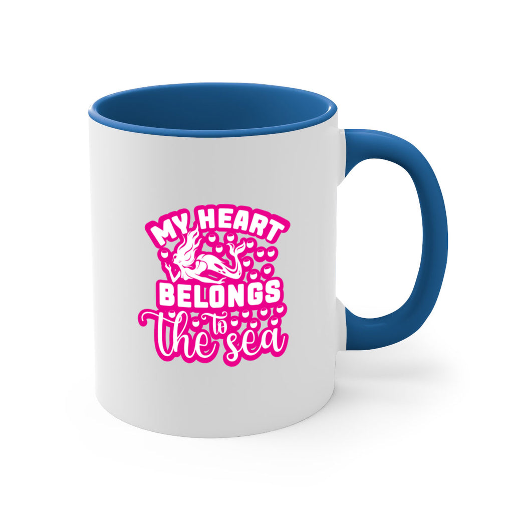 my heart belongs to the sea 515#- mermaid-Mug / Coffee Cup