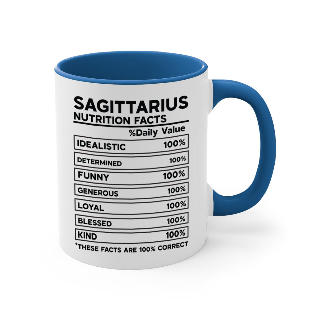 sagittarius Nutrition Facts 400#- zodiac-Mug / Coffee Cup